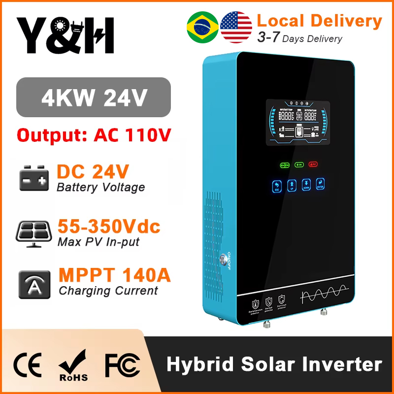 Flexible Solar Panel - Y&H 4 кВт гибридный солнечный инвертор