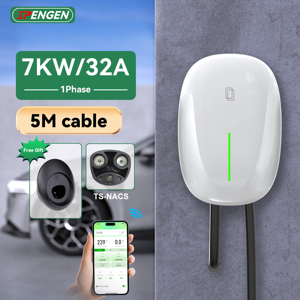 Ev Charger Wallbox - Зарядная станция IPENGEN 7 кВт TS-NACS