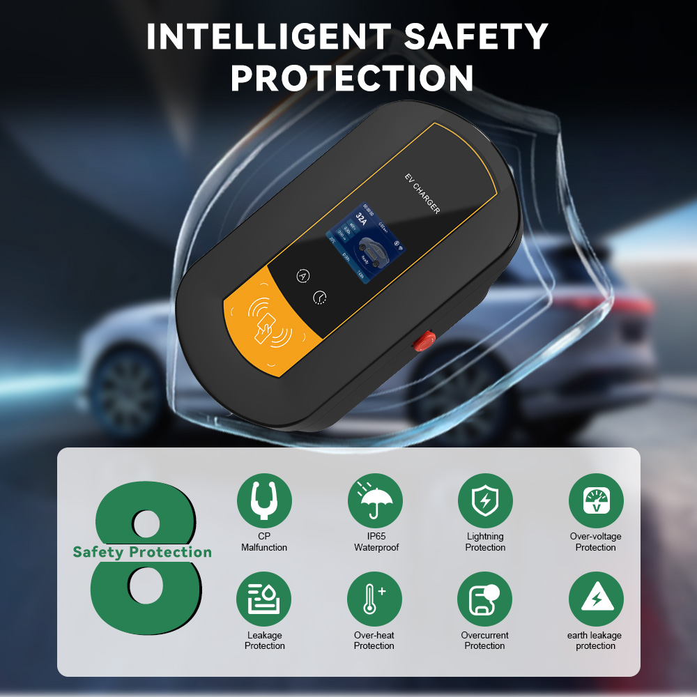 IPENGEN Type2 Зарядная станция – обзор и цена Ev Charger Wallbox
