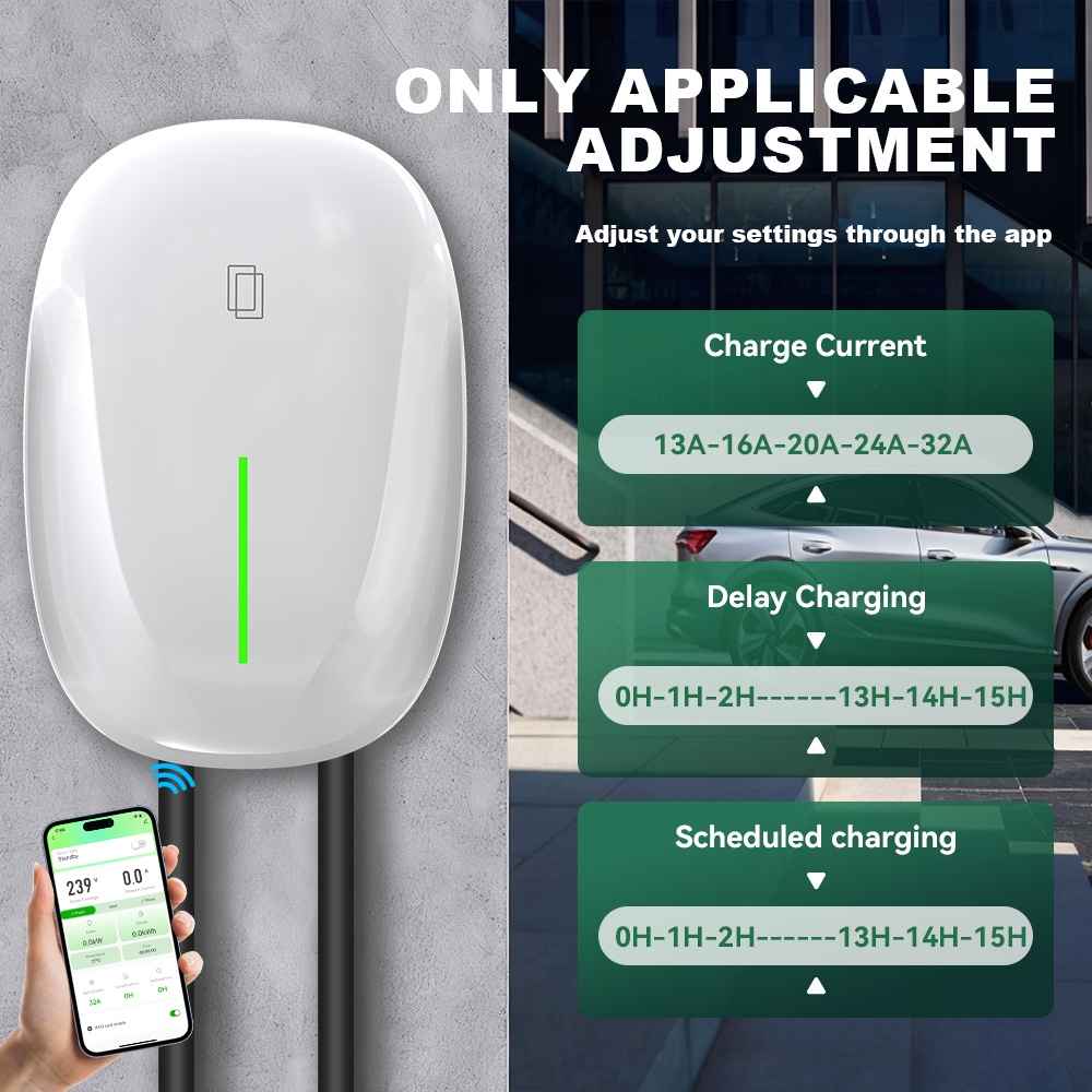 Зарядная станция IPENGEN 7 кВт – обзор и цена Ev Charger Wallbox