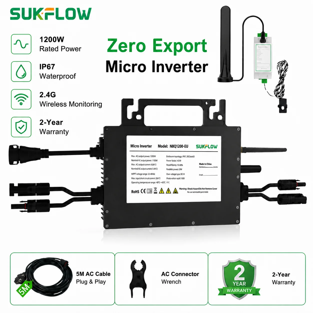 Микроинвертор SUKFLOW Zero Exp – обзор и цена Flexible Solar Panel