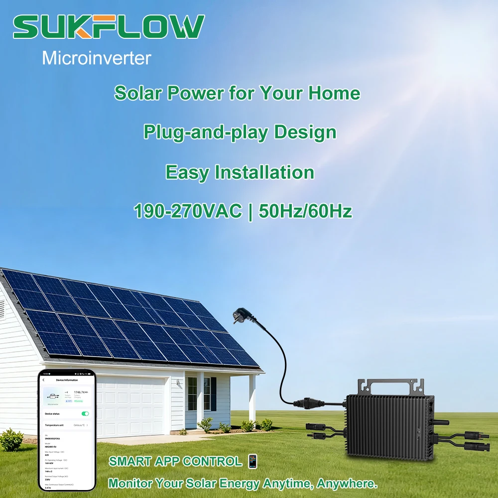 Микроинвертор SUKFLOW Zero Exp – обзор и цена Flexible Solar Panel